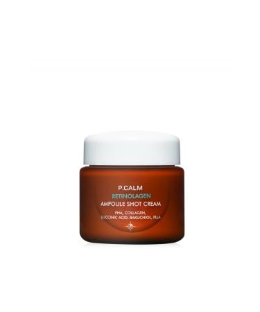 Calm P.calm Retinolagen Ampoule Shot Cream - Retinol Collagen Anti-Wrinkle and Anti-Pore Cream