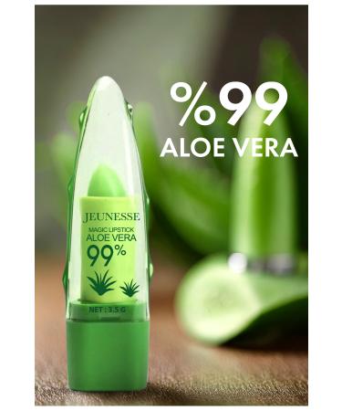 Jeunesse Aloe Vera Magic Lip Stick 3.5 grams * 3 pieces - Magic Lip Balm - Buy Online on GoSupps.com
