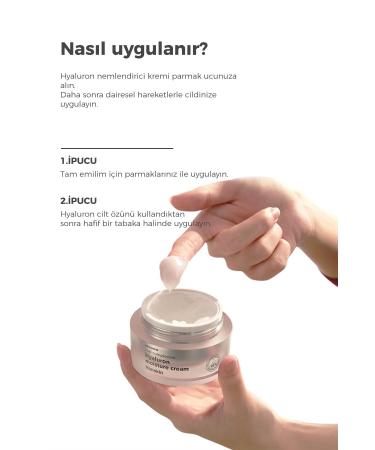 Hanskin Hyaluron Moisture Cream hyaluron Moisturizing Cream (Suitable for all Skin Types) 50 Ml  - Buy Online on GoSupps.com
