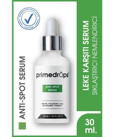 primedrops Arbutin Anti-Spot Tone Equalizing Moisturizing Serum 30 ml