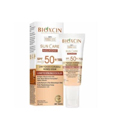 Bioxcin Sun Care Spf50 Sun Cream for Blemish Prone Skin 50 ml - Colored