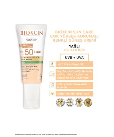 Bioxcin Sun Care Sun Cream for Oily Skin Spf 50 50 ml - Colored - Buy Online on GoSupps.com