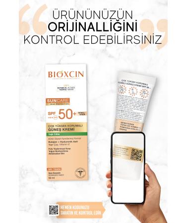 Bioxcin Sun Care Sun Cream for Oily Skin Spf 50 50 ml - Colored - Buy Online on GoSupps.com