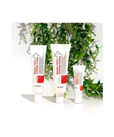 Chamos Repair Cica Centella Cream - Skin Repair and Calming Cream 50gr - Buy Online on GoSupps.com