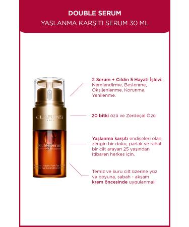 Clarins STD All Skin Care Serum - Double Serum 30 ml 3380810149661 Classic