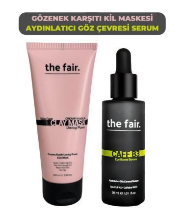 The Fair the fair. Kaolin Anti-Pore Clay Mask and Anti-Spot Care Serum