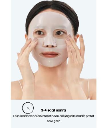 KOEC Bio Collagen Transparent Natural Skin Mask Instant Brightening and Moisturizing Korean Mask HA Vitamin B5 - Buy Online on GoSupps.com