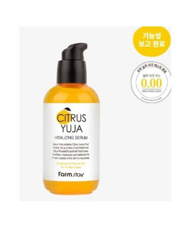 Farmstay Farm Stay Citrus Yuja Vitalizing Serum Brightening Serum 100 ml - Buy Online on GoSupps.com