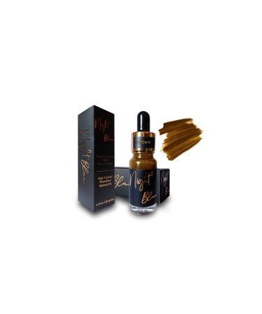 night blue Permanent Makeup Dye - Brown
