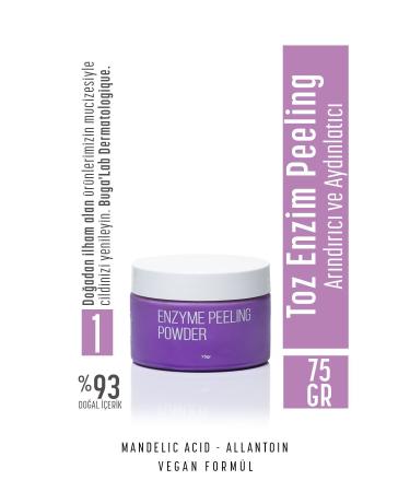 BugaLab ENZYME PEELING POWDER - Purifying and Brightening Powder Enzyme Peeling
