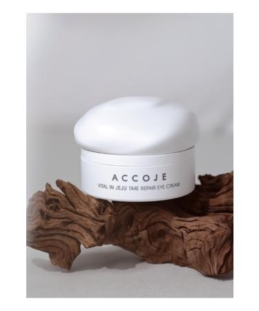 ACCOJE Jeju Time Repair Eye Cream - Anti-Aging Eye Contour Care from Korea - Buy Online on GoSupps.com