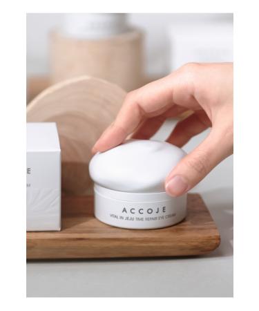 ACCOJE Jeju Time Repair Eye Cream - Anti-Aging Eye Contour Care from Korea - Buy Online on GoSupps.com