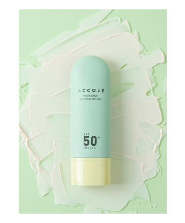 ACCOJE No Sebum Sun Gel SPF 50+ PA++++ - Oil Control & High Sun Protection from Korea - Buy Online on GoSupps.com