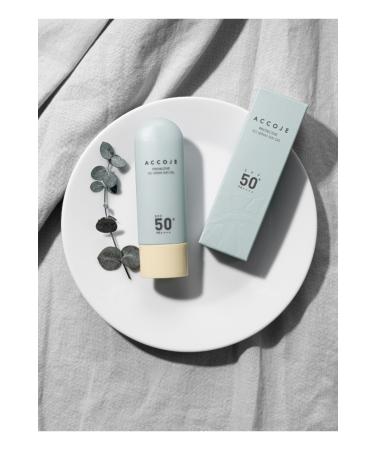 ACCOJE No Sebum Sun Gel SPF 50+ PA++++ - Oil Control & High Sun Protection from Korea - Buy Online on GoSupps.com
