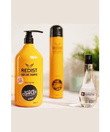 Redist Effective Against Sensitive and Damaged Hair Salt-Free & Sulfate-Free Shampoo - Vegan Formula 1000 ml Pack of 2 - Buy Online on GoSupps.com