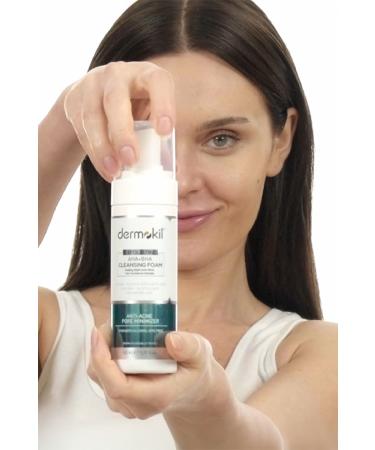 Dermokil Exfoliating Aha+bha Niacinamide Facial Cleansing Foam - Buy Online on GoSupps.com