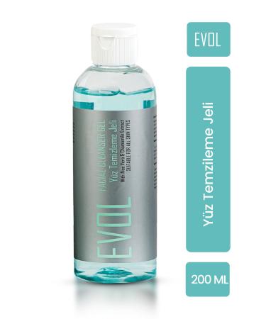 EVOL Sensitive Normal and Oily Acne Prone Skin Rinse-Off Facial Cleansing Gel 200 ml