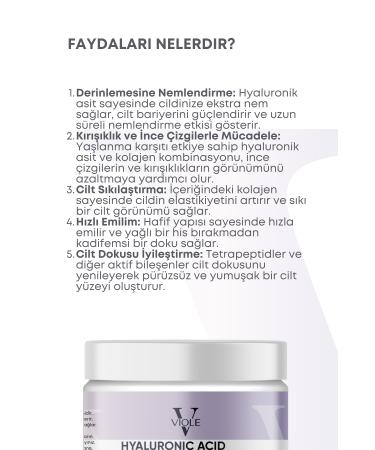 VIOLE BEAUTIES Hyaluronic Acid & Collagen Spot Remover Skin Cream - Buy Online on GoSupps.com
