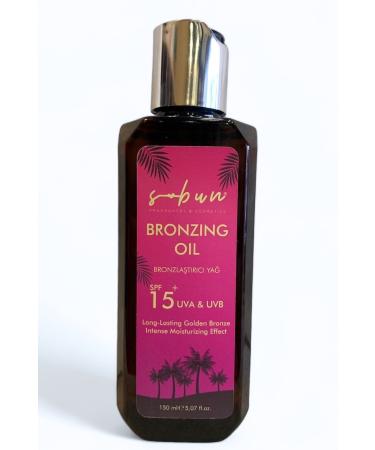 S-Bun Ayval k Natural Bronzing Oil SPF 15 Unique Natural Bronze