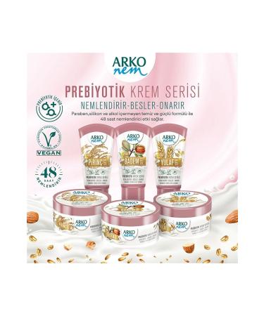 Arko Nem Prebiotic Cream Rice Milk 250 Ml X 3 Pieces - Buy Online on GoSupps.com