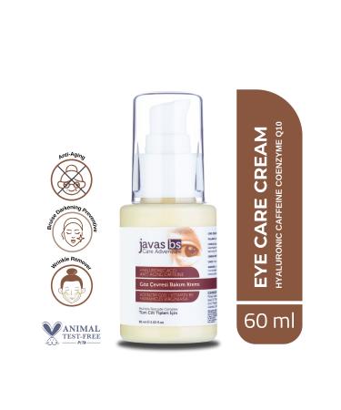 javas bs Hyarulonic Acid Coenzyme Q10 Caffeine Eye Contour Care Cream