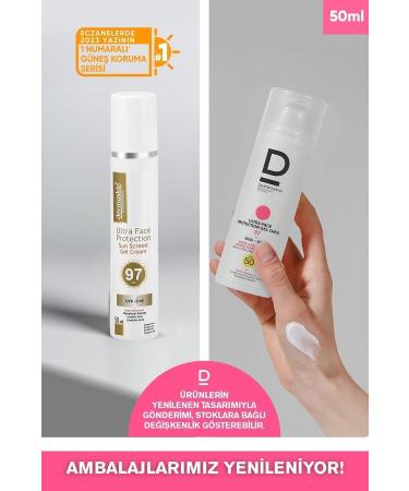 Dermoskin Ultra Face Protection Sun Cream Spf 97 + 50ml - Face Sun Cream