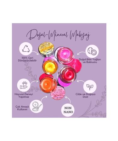 Kuatra Red Marigold Moisturizing - Antioxidant Luminous Balm (NATURAL INGREDIENT LIPSTICK - BLUSH - EYESHADOW) - Buy Online on GoSupps.com