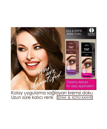 Amars AMAR'S HENNA CONTAINING BLACK HAIR DYE 1 BOX + JOANNA BLACK EYEBROW AND EYELASH DYE 1 BOX - Buy Online on GoSupps.com