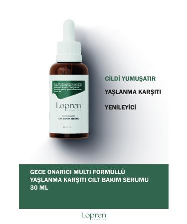 Lopren Night Repair Multi Formula Anti-Aging Skin Care Serum 30 ml