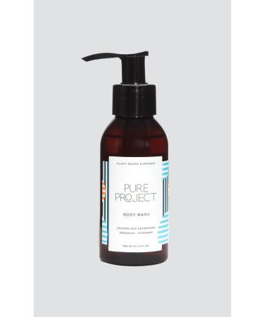 Pure Project Geranium & Rosemary Shower Gel - 100ml Travel Size