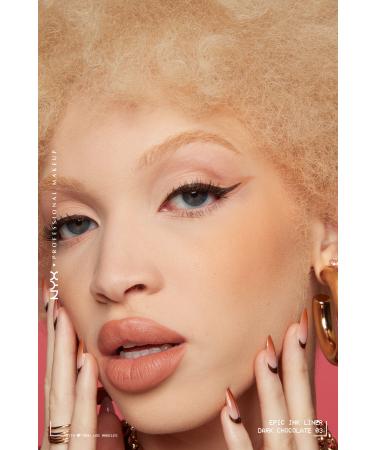 NYX Professional Makeup Epic Ink Liner - Dark Chocolate - Brown Eyeliner - Buy Online on GoSupps.com
