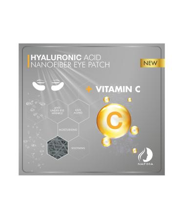 Nafima Hyaluronic Acid Vitamin C Nanofiber Cosmetic Dry Eye Mask - Buy Online on GoSupps.com