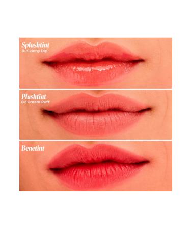 benefit cosmetics Plushtint - Moisturizing matte tint lipstick Matte finish long-lasting colors 6 ml - Buy Online on GoSupps.com