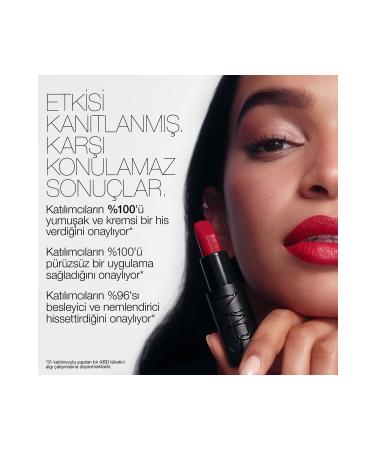 Nars EXPLICIT LIPSTICK Comfortable Satin Finish Lipstick Seed Oil Hyaluronic Acid 3.8 g - Buy Online on GoSupps.com