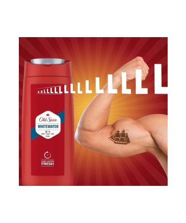 Old Spice Shower Gel White Water 675 ml Extra Large - Buy Online on GoSupps.com