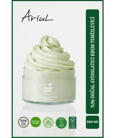 Ariul Apple Cider Cream Based Cleanser 100 Ml | Natural Brightener | Apple Extract