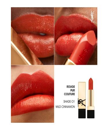 Yves Saint Laurent Rouge Pur Couture - Long-Lasting Moisturizing Satin Finish Lipstick 3.8G - Buy Online on GoSupps.com