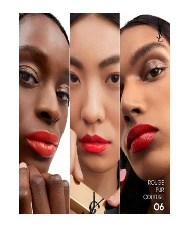 Yves Saint Laurent Rouge Pur Couture - Long-Lasting Moisturizing Satin Finish Lipstick 3.8G - Buy Online on GoSupps.com