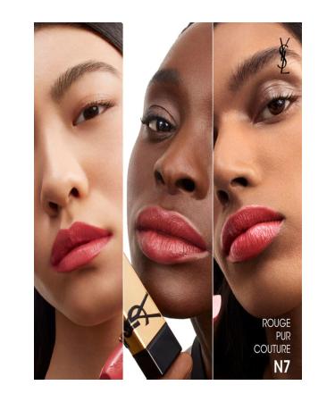 Yves Saint Laurent Rouge Pur Couture - Long-Lasting Moisturizing Satin Finish Lipstick 3.8G - Buy Online on GoSupps.com