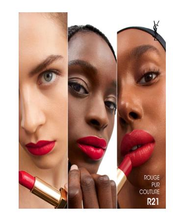 Yves Saint Laurent Rouge Pur Couture - Long-Lasting Moisturizing Satin Finish Lipstick 3.8g - Buy Online on GoSupps.com