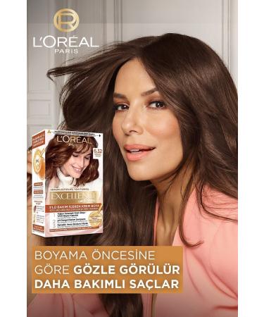 L'Oreal Paris Excellence Intense Hair Dye 6.32 Caramel Brown - Buy Online on GoSupps.com
