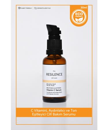 The Resilence Skincare Vitamin C Brightening and Tone Equalizing Skin Care Serum 30 ML
