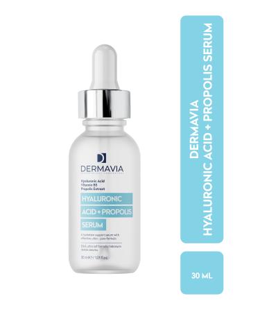 Dermavia Intensive Moisturizing Revitalizing Hyaluronic Acid Propolis Serum 30 ml
