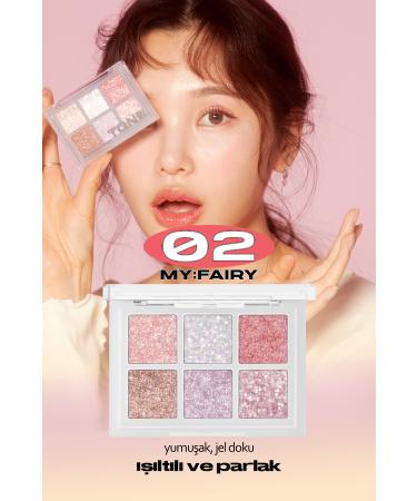 ABOUT TONE 6-Piece Intense Glitter Palette Oh My Glitter Pop 02 My Fairy - Buy Online on GoSupps.com