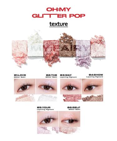 ABOUT TONE 6-Piece Intense Glitter Palette Oh My Glitter Pop 02 My Fairy - Buy Online on GoSupps.com