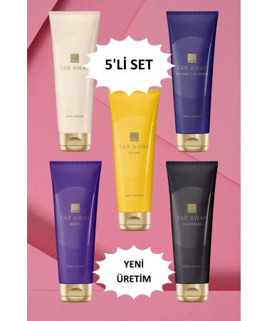 Avon Far Away 5-Piece Body Lotion Set