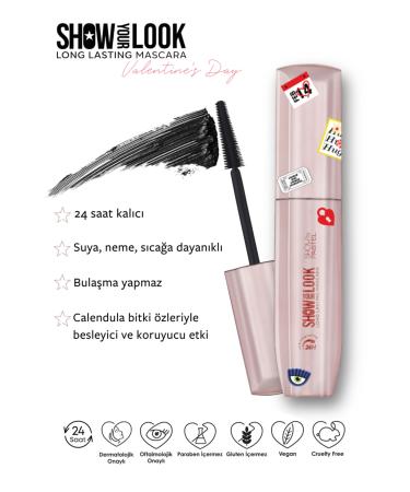 Show by Pastel Show Your Look 24H Long Lasting Mascara + Pastel Artliner Pen - Artliner Pen 01 Black - Buy Online on GoSupps.com