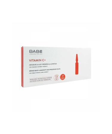 Babe Laboratorios Babe Vitamin C Ampoule Brightening Effective Concentrate Care 10*2ml