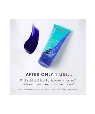 Moroccanoil YellownessNeutralizingZ rif Cleansing Shampun:BlondePerfecting 6.7fl29BEAUTYSECRETS