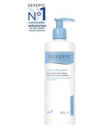DEXERYL Emollient Cream Cream for Very Dry and Atopic Skin 500 gr